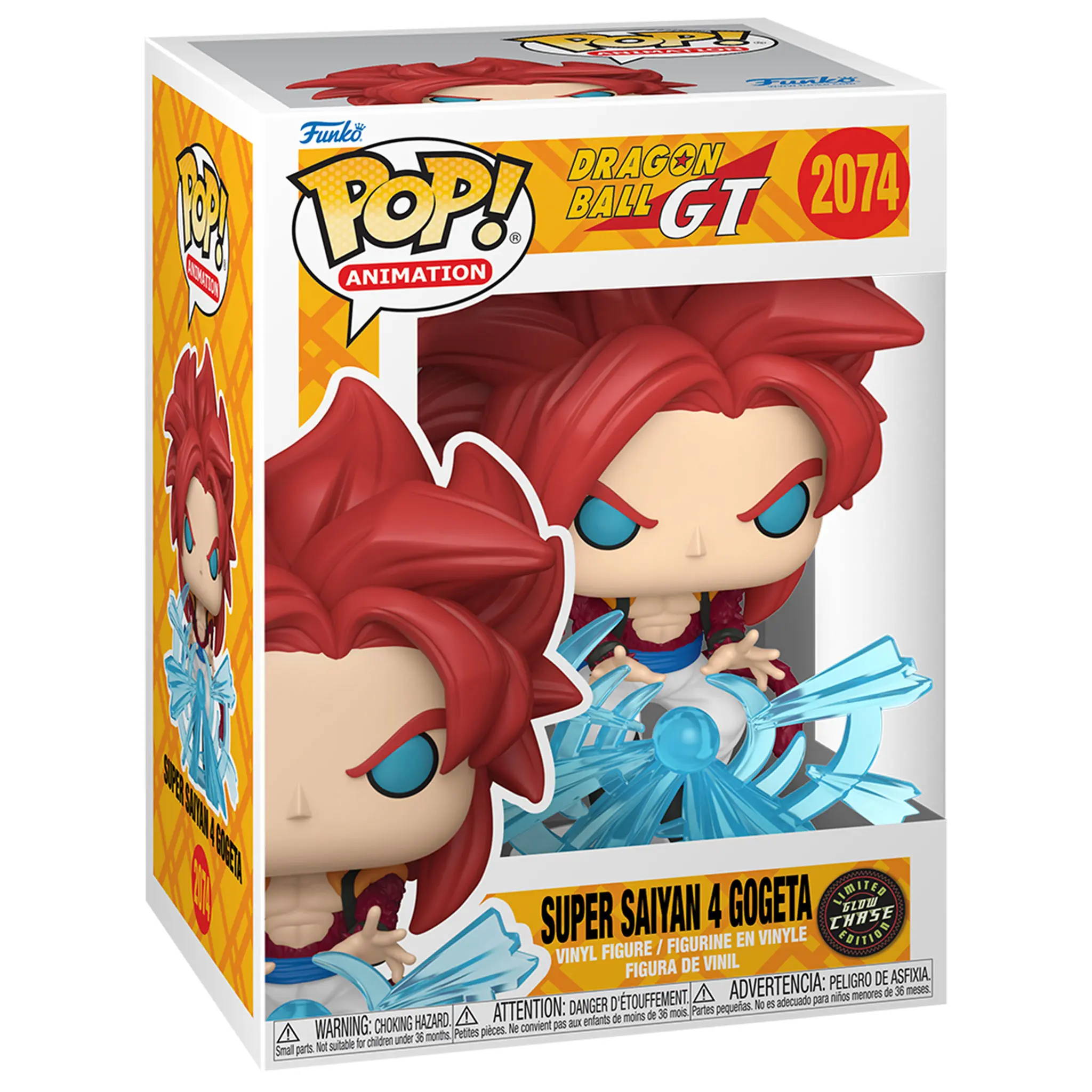 Funko POP! SS4 Gogeta DBGT #2074 (CHASE) Funko POP! SS4 Gogeta DBGT #2074 (CHASE)