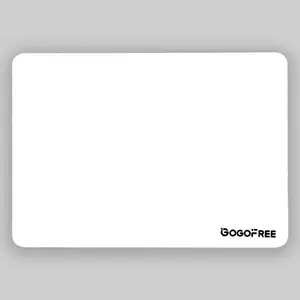 GOGOFREE Glass Gaming Mouse Pad - Premium Glass Pad with Protective Coating, Anti-Slip Rubber Base - Smooth, Precise Tracking