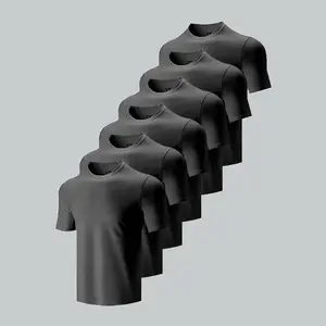 6-Pack Men’s Quick Dry Workout T-Shirts – Short Sleeve Crew Neck Athletic Tops for Running, Gym, Training, Sports & Everyday Wear