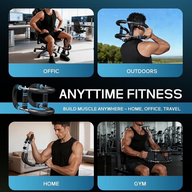 Twister Arm Trainer, Adjustable Chest Workout Equipment, Arm Trainer for Men, Arm Exercise Equipment, Chest Trainer for Men, Shoulders and Forearms Muscle Training Fitness Equipment