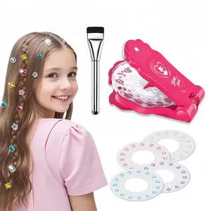 Viral Hair Gem Stamper Kit  Bling Diamond Hair Tool with 180pcs Rhinestones | Heat-Free DIY Hair Accessories | Perfect Birthday & Christmas Gift for Girls & Women  Non-Wooden