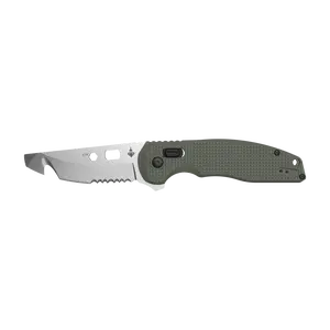 DOTS GEAR Saffire brand Stevia Pro Crossbar Lock Multi-tool, 2.89" 8Cr14MoV Combo Blade, FRN Handle, Ball Bearing Pivot System, Ideal for Everyday Carry
