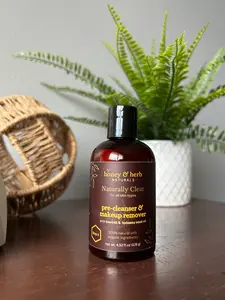 Honey & Herb Organic Pre-Cleanser & Makeup Remover with Baobab & Babassu Oils