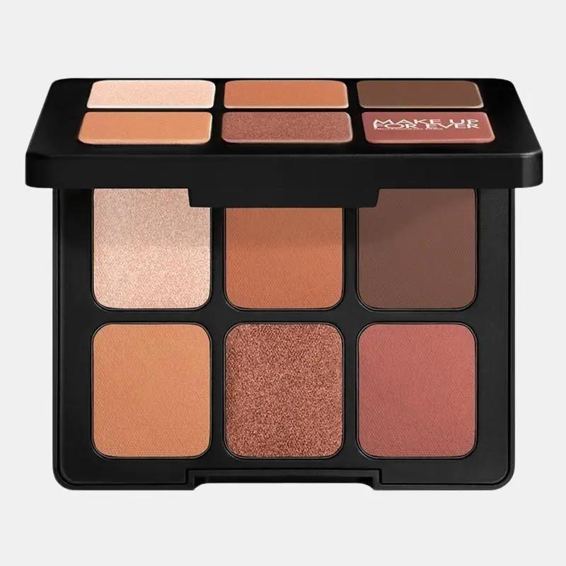 Make Up For Ever Mini Artist To Go Eyeshadow Palette - Ultra-Blendable, Buildable Shadows in Creamy Mattes and Luminous
