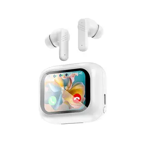 Full Color Touch Screen ANC&ENC Dual Noise Reduction In-ear Multi-function Wireless Bluetooth Earbuds