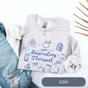 Respiratory Therapist Short Sleeve T-SHIRT Or Sweatshirt, Respiratory therapy , nicu respiratory therapist, respiratory therapy Cute Fabric