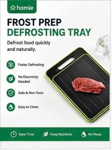 Homie FrostPrep Defrost Board | Fast Natural Meat Thawing Tray