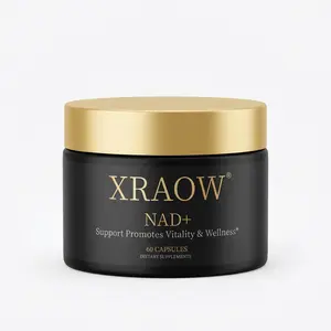 XRAOW  NAD Supplement with Resveratrol – NMN Supplement Alternative – Third-Party Tested – 30-Day Supply – Advanced NAD+ Resveratrol