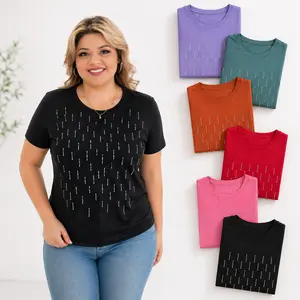AE ALMA EDELIA'S DISEÑOS A TU ESTILO The Viral Sparkle Tee Casual Blouses for Women - Stylish Top Shirts