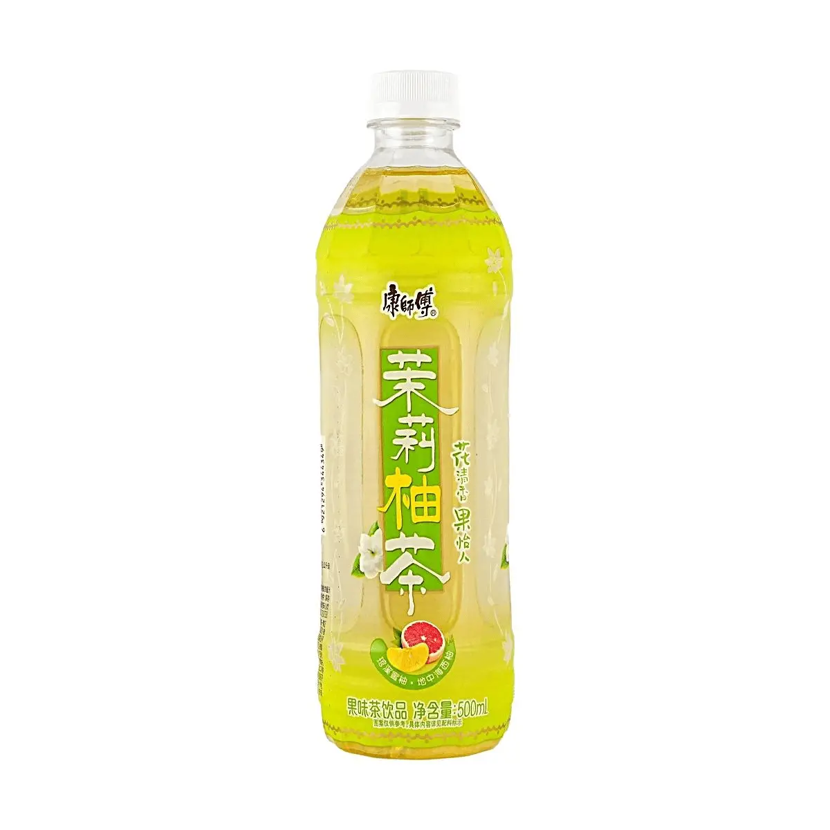Master Kong Jasmine Pomelo Tea Drink 500ml - Refreshing Fruity Herbal Beverage