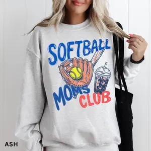 Softball Moms Sweatshirt, Gameday Doodle Softball Shirt, Trendy Women's Softball Sweatshirt, Sports Mom Shirt, Game Day Shirt
