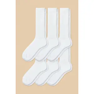 6-Pack Men's Diabetic Non-Binding Socks