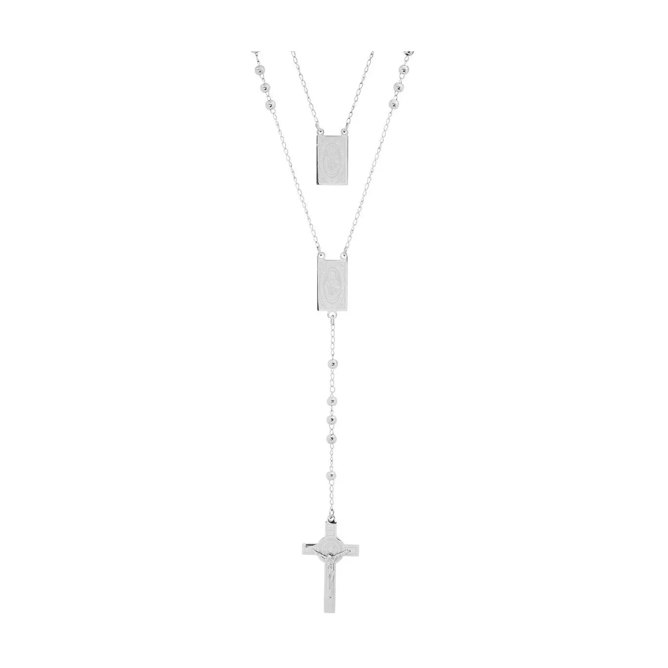 Steel by Design Men's Stainless Steel Rosary Steel by Design Men's Stainless Steel Rosary