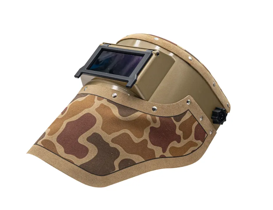 Outlaw Leather - Slimline - Duck Camo Suede - Gold Hood Outlaw Leather - Slimline - Duck Camo Suede - Gold Hood