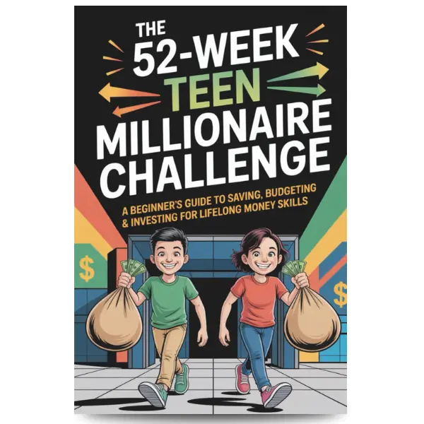 The 52-Week Teen Millionaire Challenge: A Beginner’s Guide to Saving, Budgeting, and Investing for Lifelong Money Skills - Money Skills Guide Paperback (Release Date: November 27, 2025)