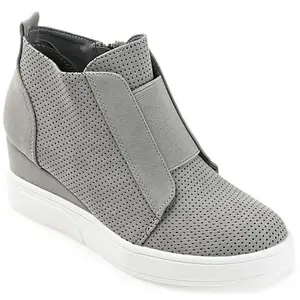 Journee Collection Women's Clara Sneaker Wedge