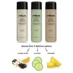 RAYA Enzyme Hydrating Body Scrub (S-104) | Gentle and Exfoliating Body Scrub | Made with Seaweed, Jojoba Beads, and Fruit Enzymes