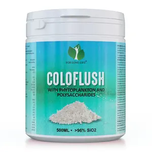 COLOFLUSH Daily Gut & Digestive Blend with Phytoplankton & Polysaccharides 500ml Organic Fiber Supplement for Optimal Health