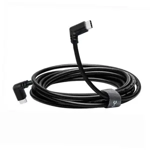 Dual Type-C Data Cable - 1 Pack, Universal Compatibility with Reversible Design for Hassle-Free Charging, Data Transfer, and Audio/Video Output - Perfect for Everyday Use with Enhanced Durability and Efficiency
