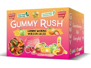 GUMMY RUSH GUMMY WORMS