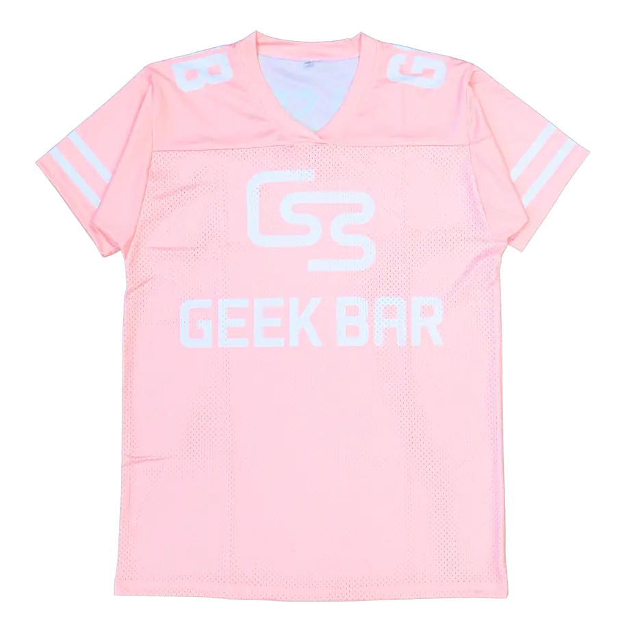 Rose-Pink Geek Bar Jersey