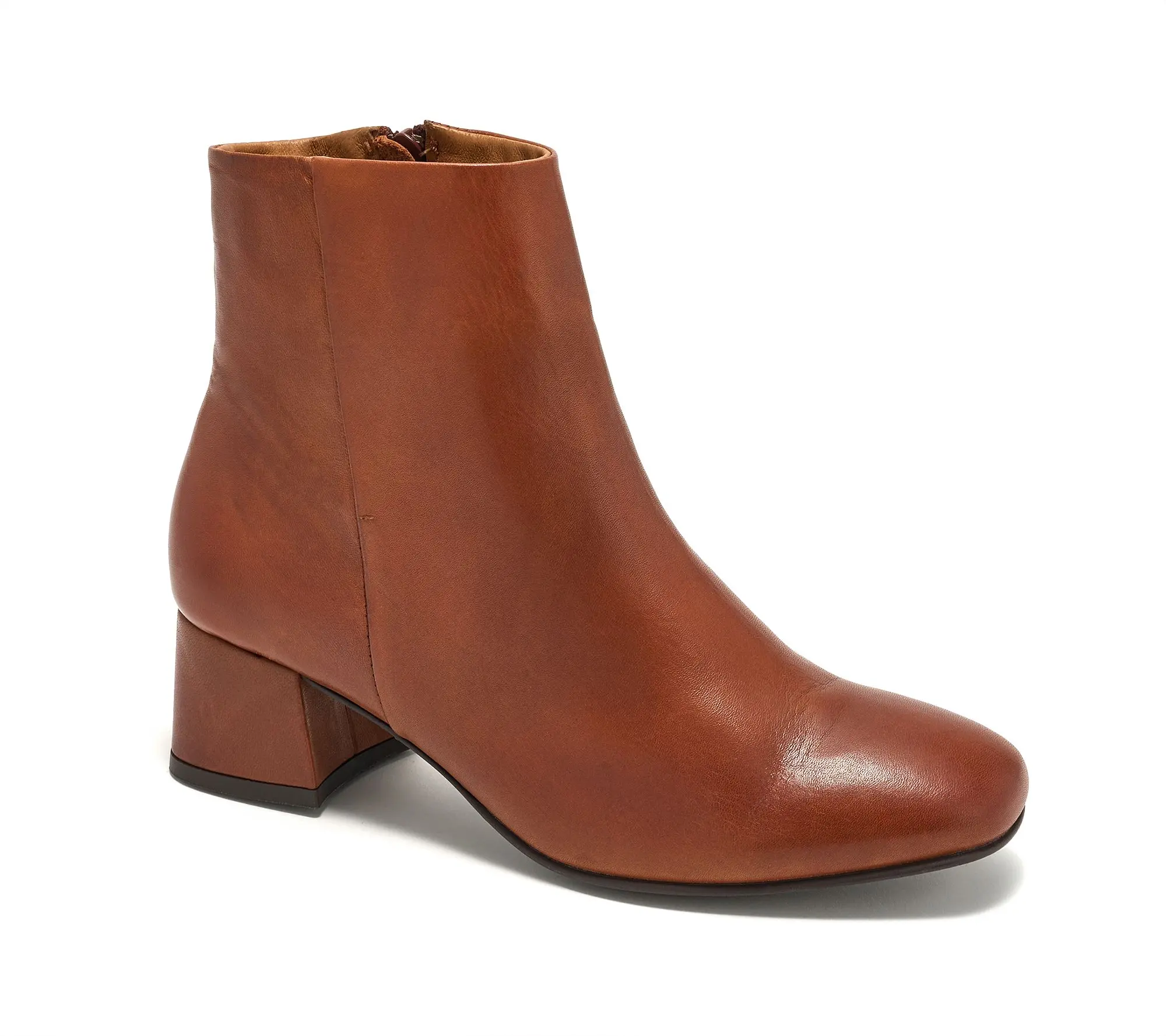 Miz Mooz Leather Heeled Ankle Boots - Garin Miz Mooz Leather Heeled Ankle Boots - Garin