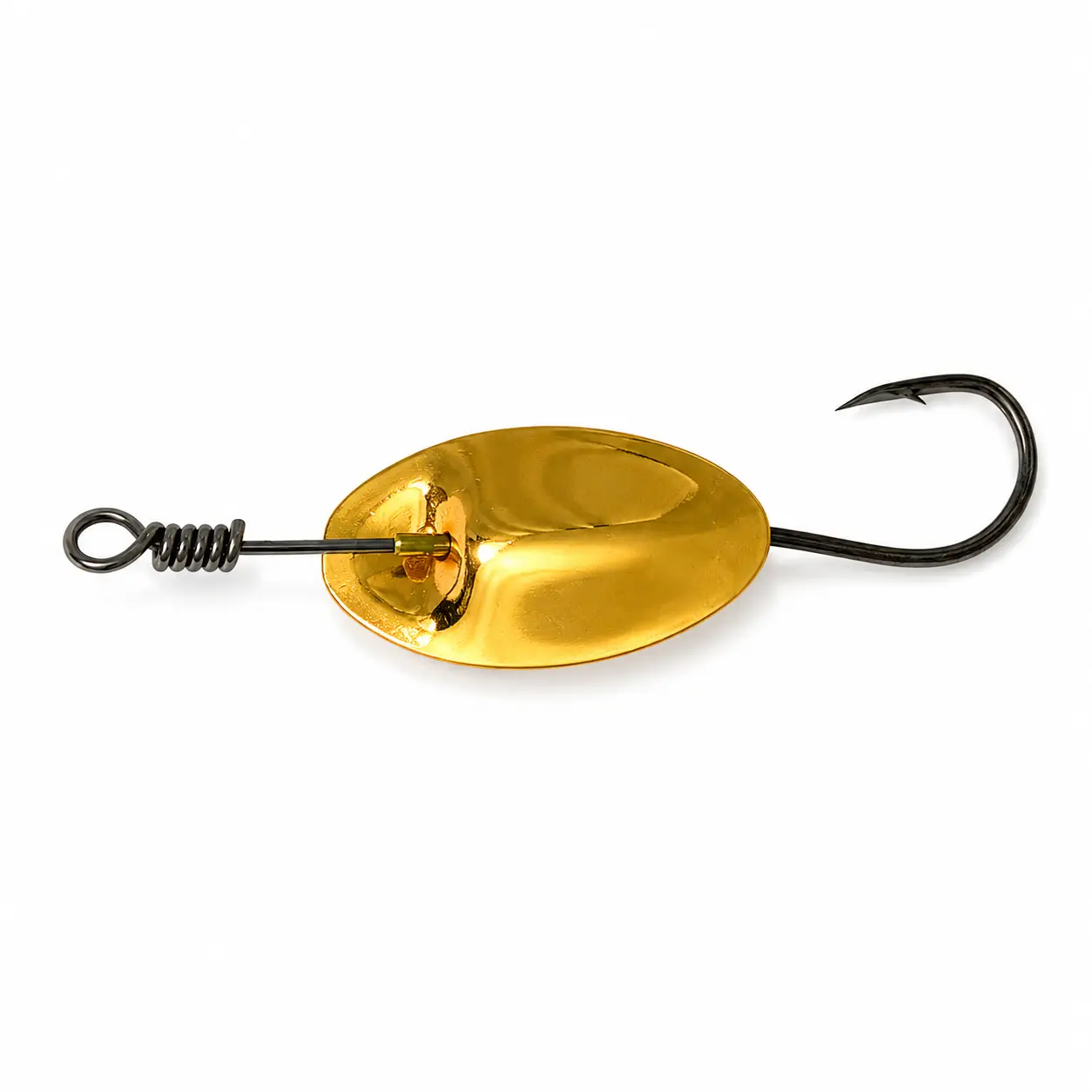 CASTJET Inline Spinner Lure 2g, Brass Sleeve, Fast Spinning, Slow Retrieve, Trout, Salmon & Bass