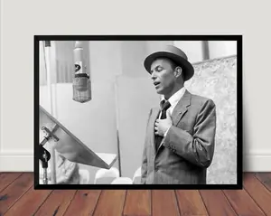Frank Sinatra Music Poster  Wall Art Home Decor (No Frame)