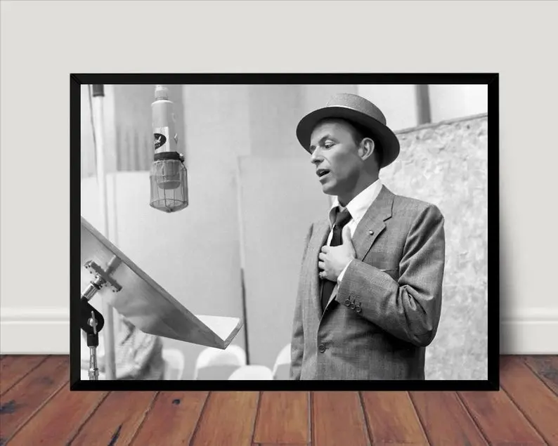 Frank Sinatra Music Poster  Wall Art Home Decor (No Frame)
