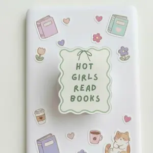 Hot Girls Read Books Phone Grip Booktok Aesthetic