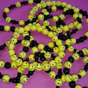 Random Smiley Face Elastic Bracelet