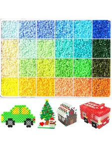 12500pcs 2.6mm DIY Bead Set for Melting Glass Making, Ideal for Bracelets, Jewelry, Keychains, Craft Accessories, Fashion Gifts