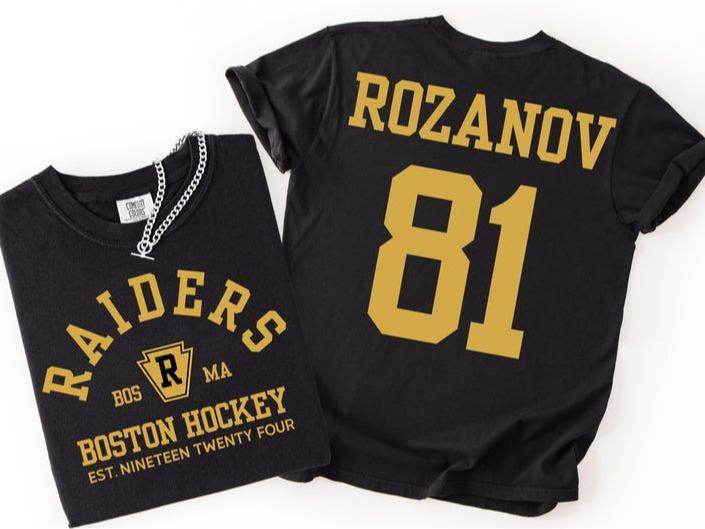 Comfort Color Shirt Ilya Rozanov 81-Boston Raiders Tee, Hudson Williams Connor Storrie Shirt, Heated Rivalry Sweatshirt, Ilya Rozanov Shane Hollander Shirt