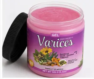 100% Natural Varices Relief Massage Gel (4.4oz/125g) - Wellness Body Oil with Calendula, Horse Extract - Daily Cooling Targeted Leg & Knee Soothing - Beauty Products, Self Care, De-Stress Body Oils