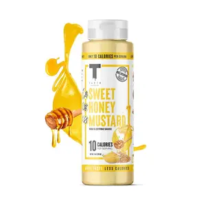 Taste Flavor Co. Sweet Honey Mustard - Fat Free & Gluten Free Low Calorie Sauce - Made in the USA with Real Honey