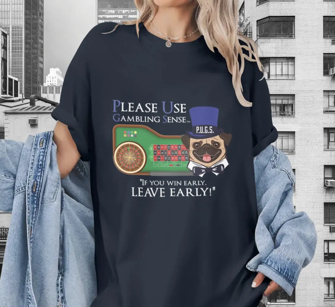 ROULETTE “House Money” Graphic Tee by P.U.G.S. Apparel, Unisex