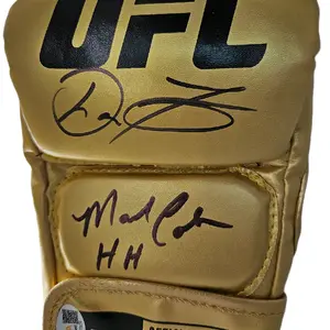 Mark Coleman & Don Frye UFC signed glive JSA Certified