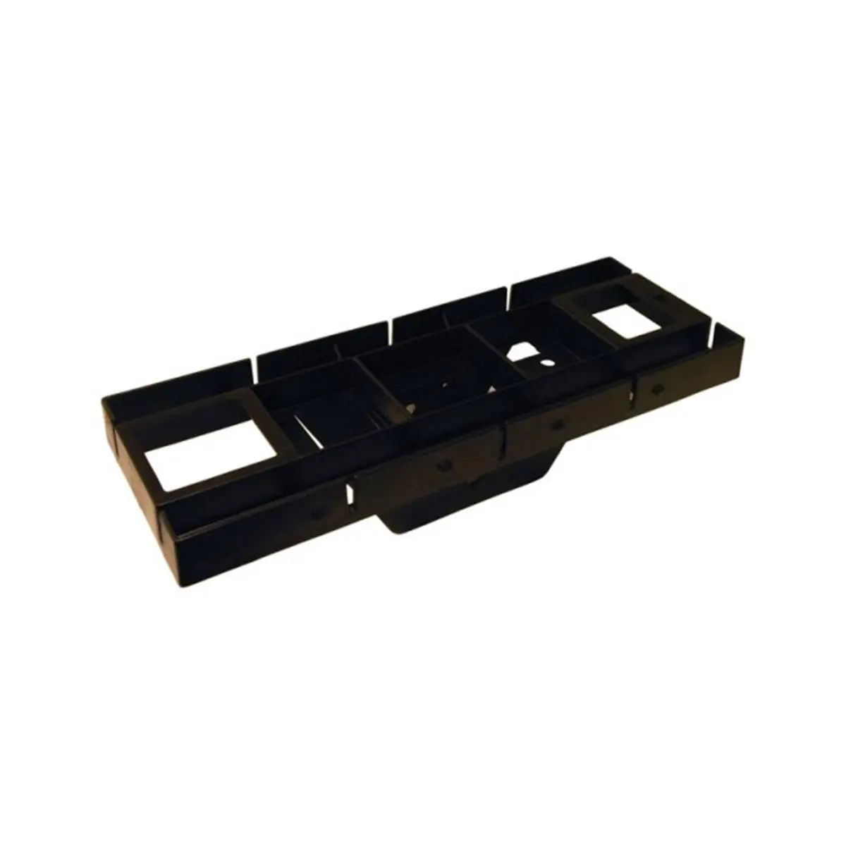 212 MAIN Rubbermaid GMB225B Mailbox Mounting Bracket - Black Rust-Proof Plastic Mailbox Holder, Snaps On for Easy Installation