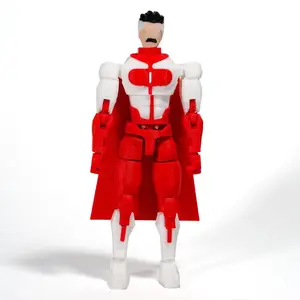 3D Printed Superheroes Invincible Omni Man Anime Multi-Jointed Shapeshift Toys Action Figures Mannequin Model Ornaments Gifts