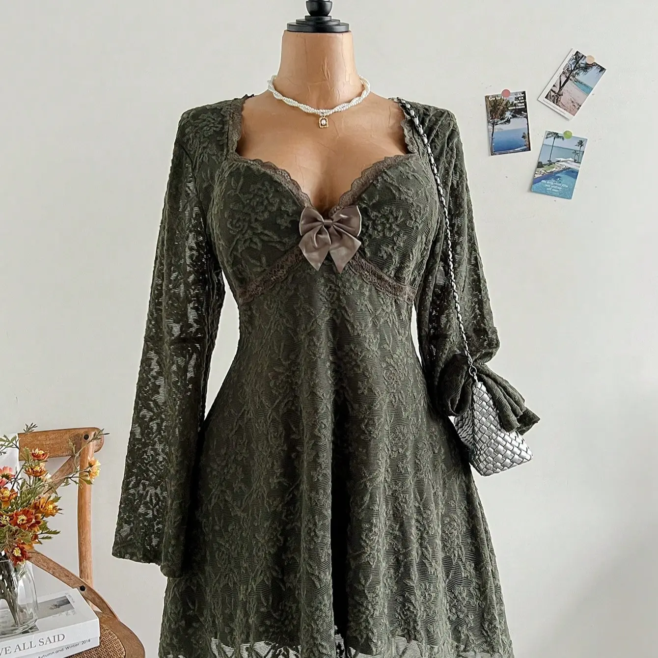 free people medallion lace dress Free People Medallion Slip Crimson
