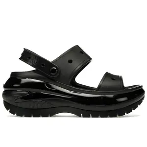 Crocs Unisex Mega Crush Sandal Black, from StockX