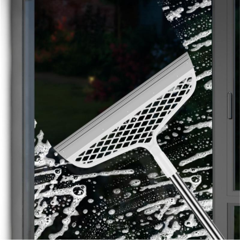 Multifunction Magic Broom, Squeegee Broom for Floor, Rubber Silicone Broom for Floor Cleaning, Magic Broom Sweeper for Living Room, Kitchen, Bathroom-Easy Dry The Glass, House Cleaning Tools