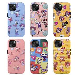 Characters The Amazing Digital Circus Phone Case, Characters TADC Gifts Suitable for iPhone 17-11 Pro Max/Plus and  Samsung Galaxy S23-25