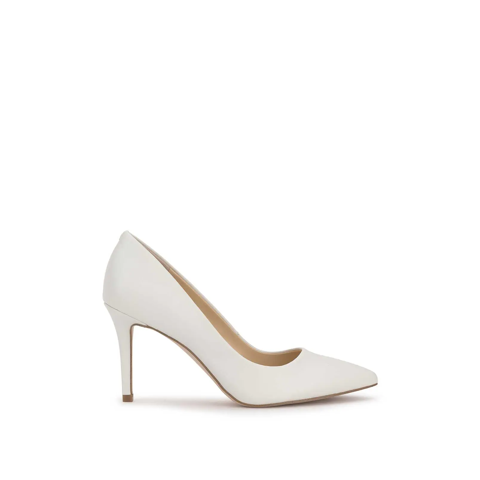 Aanya Pump in White
