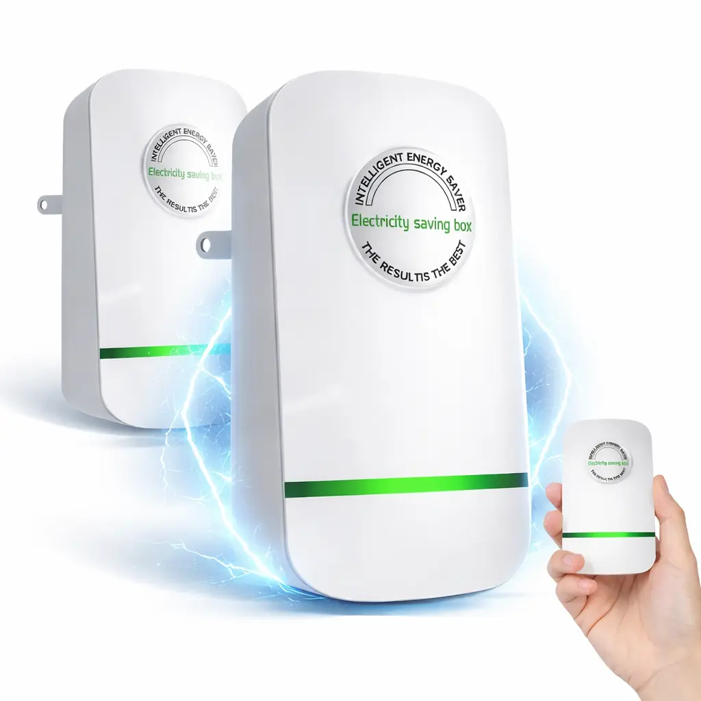 Plug-In Power Box 2026 Updated US Plug 90-250V Input Range Wide Voltage For Home Office Appliances Safe Wall Adapter Power Supply Device