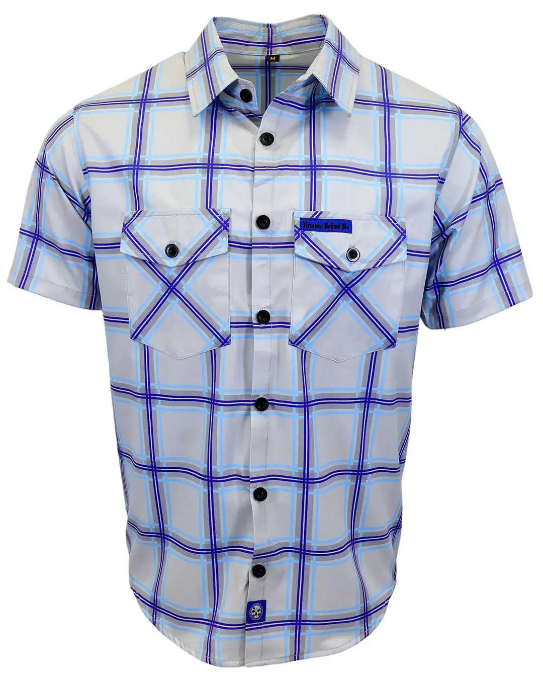 The "Blueprint" Light-Weight 4-Way Stretch Button Up