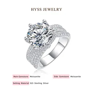 HYSS ETERNAL VOW Moissanite Ring | 925 Sterling Silver
