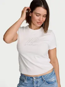 Victoria's Secret Stretch Cotton Fitted Tee