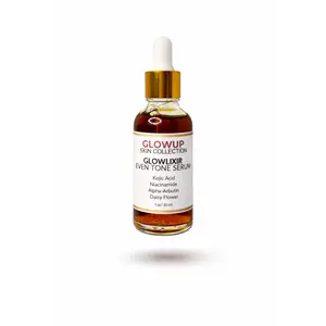Glowlixir Even Tone Serum --Reveal your radiant complexion with Kojic Acid, Niacinamide, Alpha-Arbutin