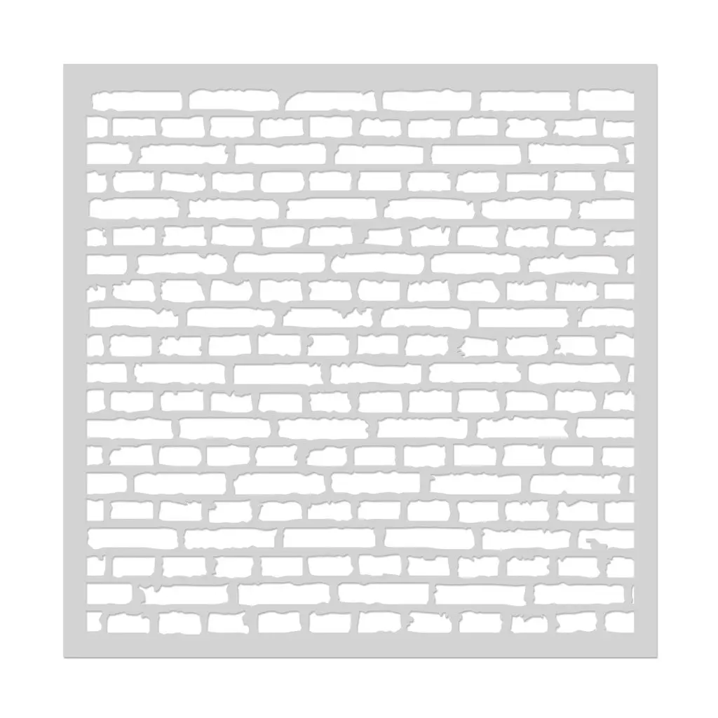 Brick Wall Stencil